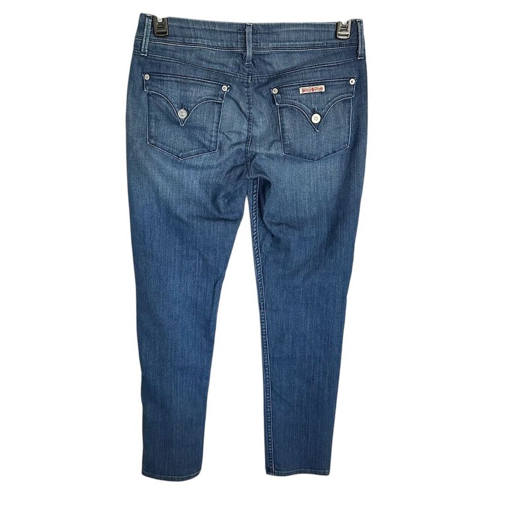 Hudson Women's Collin Flap Skinny Ankle Jeans Size 29 Blue Medium Wash‎ - Picture 3 of 13